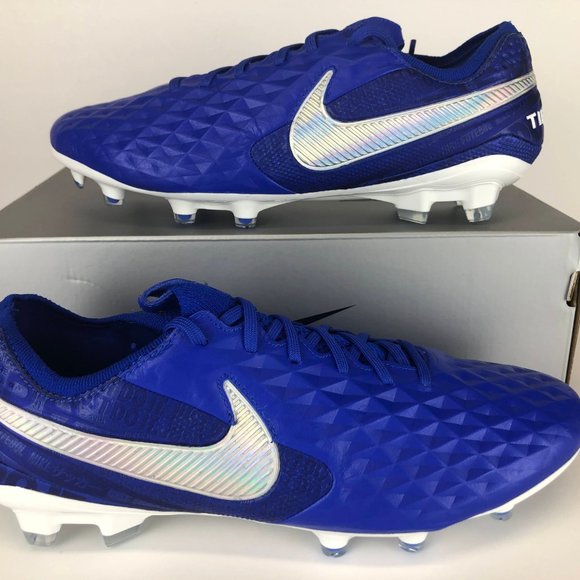 Nike Tiempo Legend 8 Elite FG Hyper Royal Blue AT5293-414 Soccer Mens 6 …